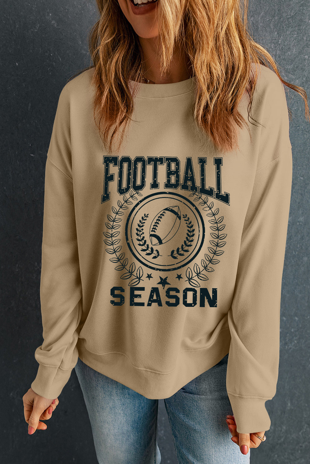 Rugby FOOTBALL SEASON Graphic Game Day Sweatshirt