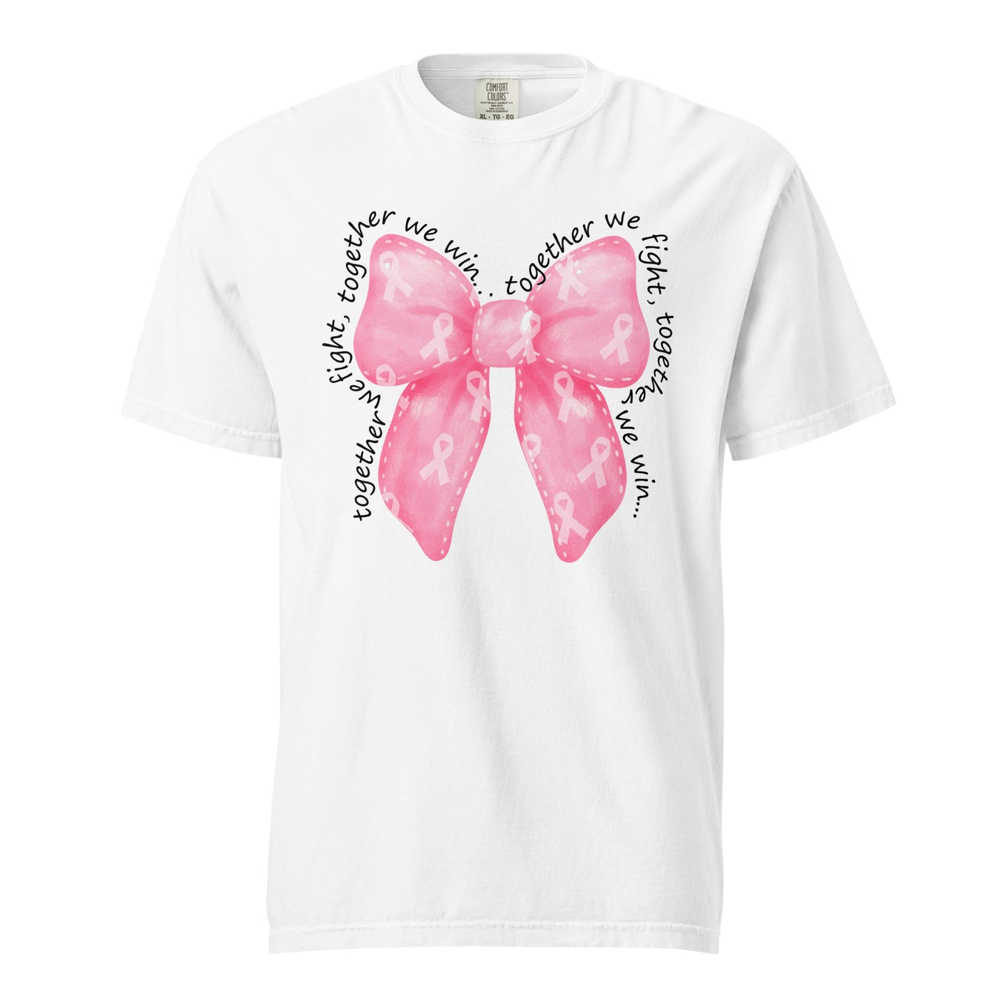 Together we FIGHT | Breast Cancer Ribbon