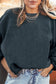 Apricot Ribbed Corduroy Oversized Sweatshirt