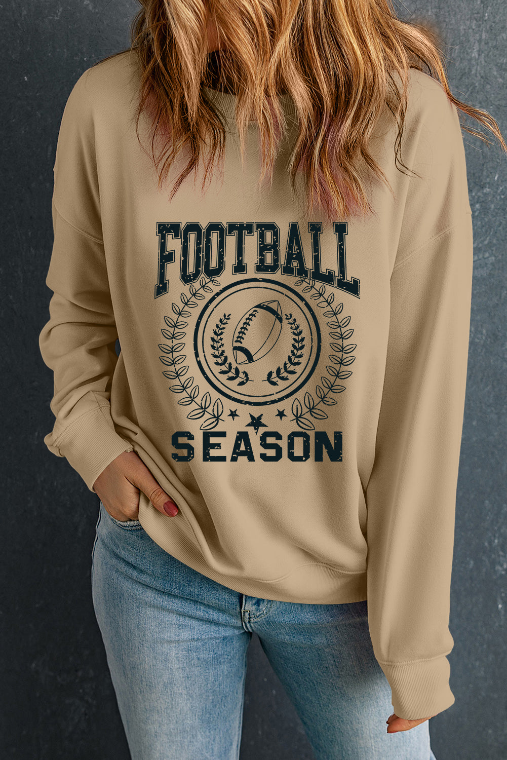 Rugby FOOTBALL SEASON Graphic Game Day Sweatshirt
