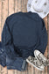 Brown Drop Shoulder Crew Neck Pullover Sweatshirt