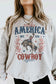 MAKE AMERICA COWBOY AGAIN GRAPHIC SWEATSHIRT
