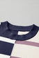 Stripe Colorblock Oversized Sweater