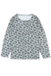 Pink Animal Print Stitching Loose Long Sleeve Top