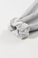 Bonbon Solid Kangaroo Pocket Half Zipper Oversized Hoodie