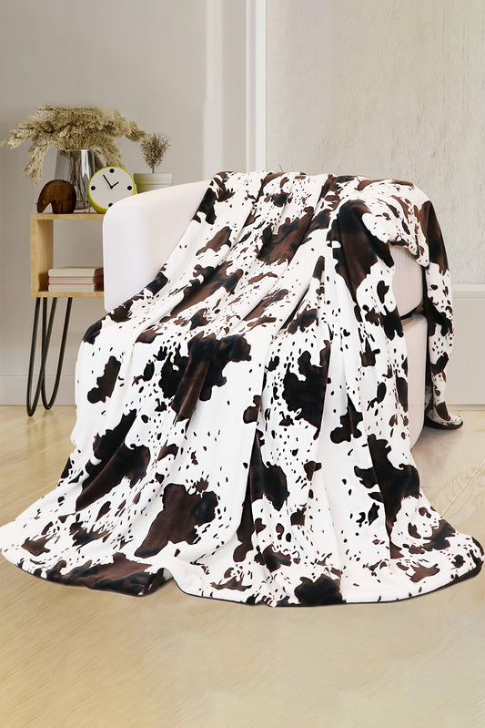 Cow Spots Plush Blanket