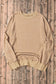 Pink Drop Shoulder Ribbed Trim Oversized Sweatshirt