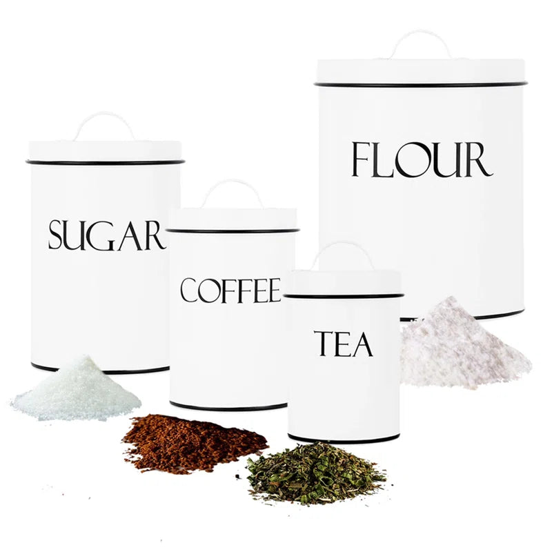 Metal Canister - Set of 4