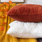 Pumpkin Fall Decorative Throw Pillow Covers Soft Faux Fur Pillow Covers for Autumn Plush Accent Pillow Cases for Halloween Decor