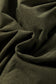 Gold Flame Corduroy Snap Buttons Empire Waist Bracelet Sleeve Dress