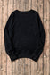 Pink Drop Shoulder Ribbed Trim Oversized Sweatshirt