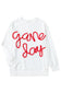 Tinsel Game Day Drop Shoulder Graphic Sweatshirt
