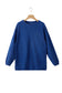Orange Plain Drop Sleeve Crinkle Rib Oversized Sweatshirt