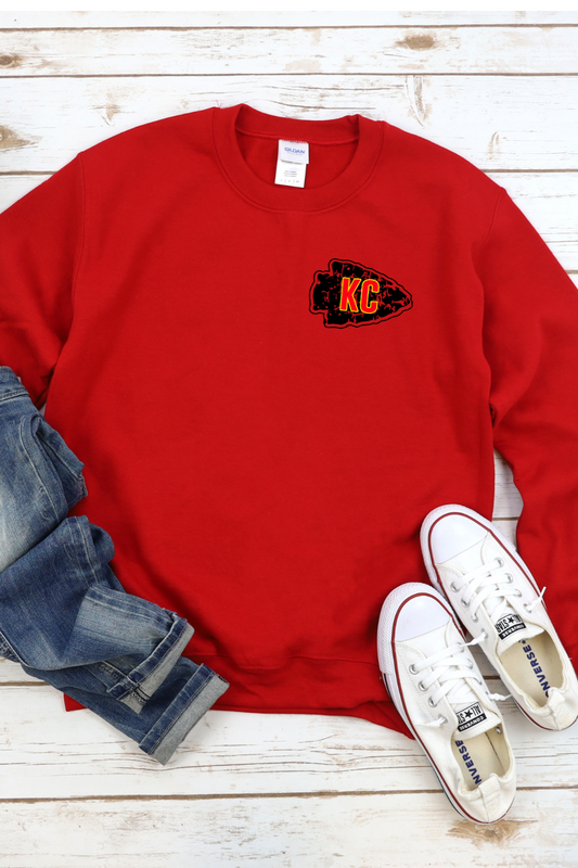 KC Arrowhead | Pocket | Sweatshirt