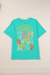 Bright Pink SUNSHINE ON MY MIND Graphic Tee