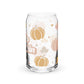 Hello Pumpkin Glass w/lid