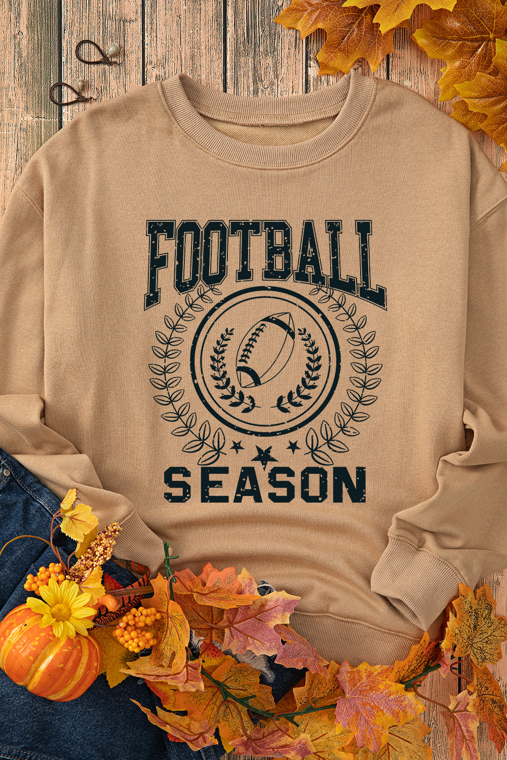 Rugby FOOTBALL SEASON Graphic Game Day Sweatshirt