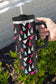 White Cartoon Christmas Tree Printed Thermos Cup 40oz