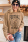 Rugby FOOTBALL SEASON Graphic Game Day Sweatshirt