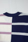 Stripe Colorblock Oversized Sweater