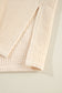 Chestnut Corduroy Flap Pocket Button Up Shacket
