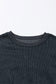 Apricot Ribbed Corduroy Oversized Sweatshirt