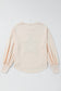 Apricot Studded Star Graphic Oversized Long Sleeve Top