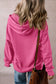 Drawstring Dropped Shoulder Long Sleeve Hoodie